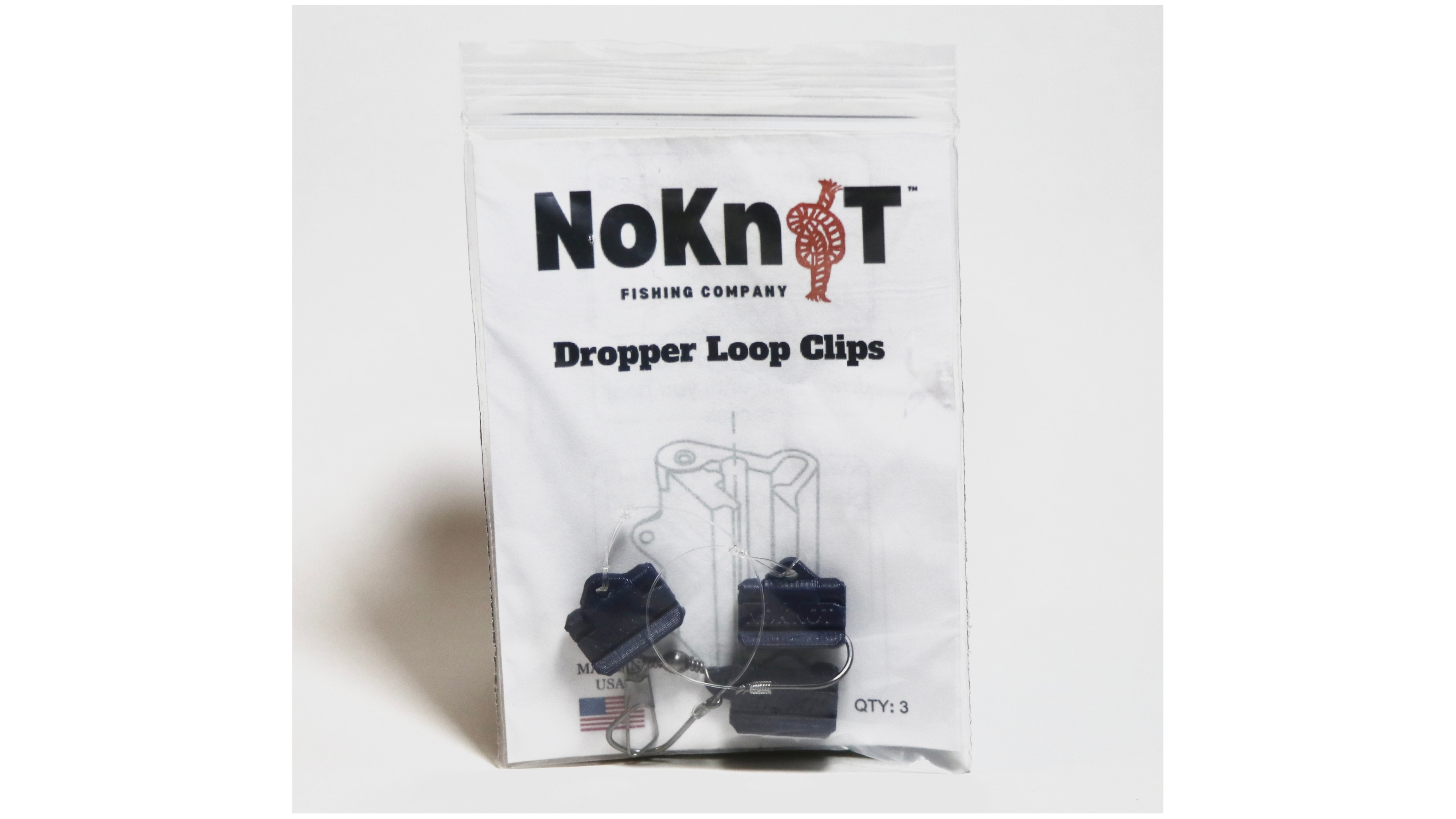NoKnot Dropper Loop Clips