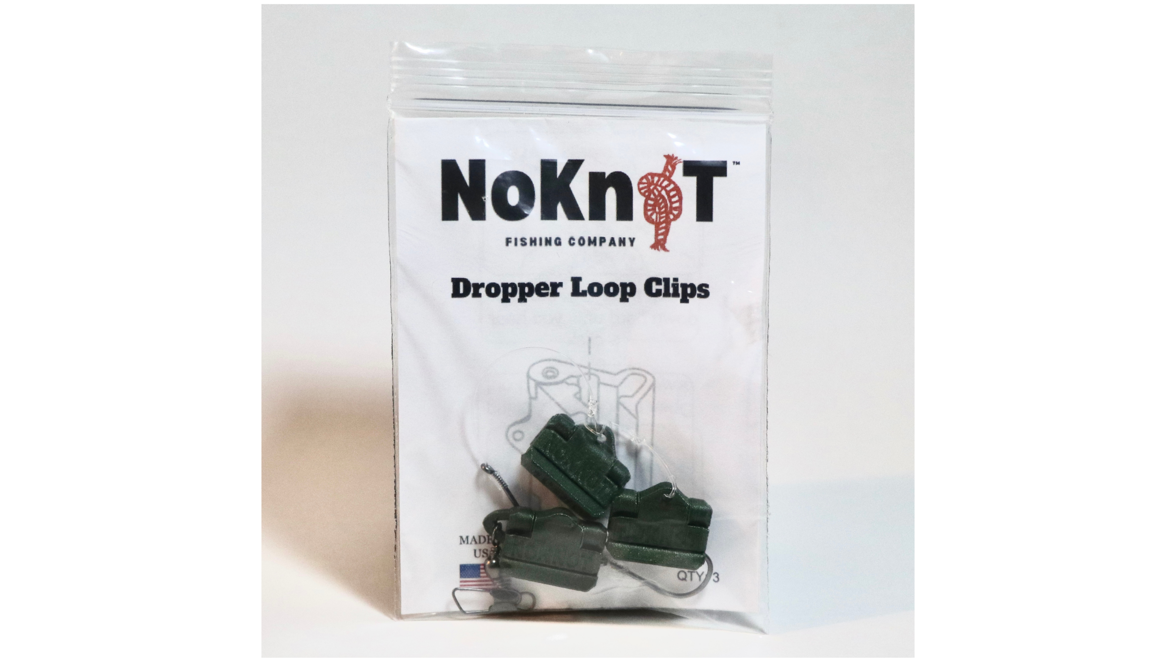 NoKnot Dropper Loop Clips