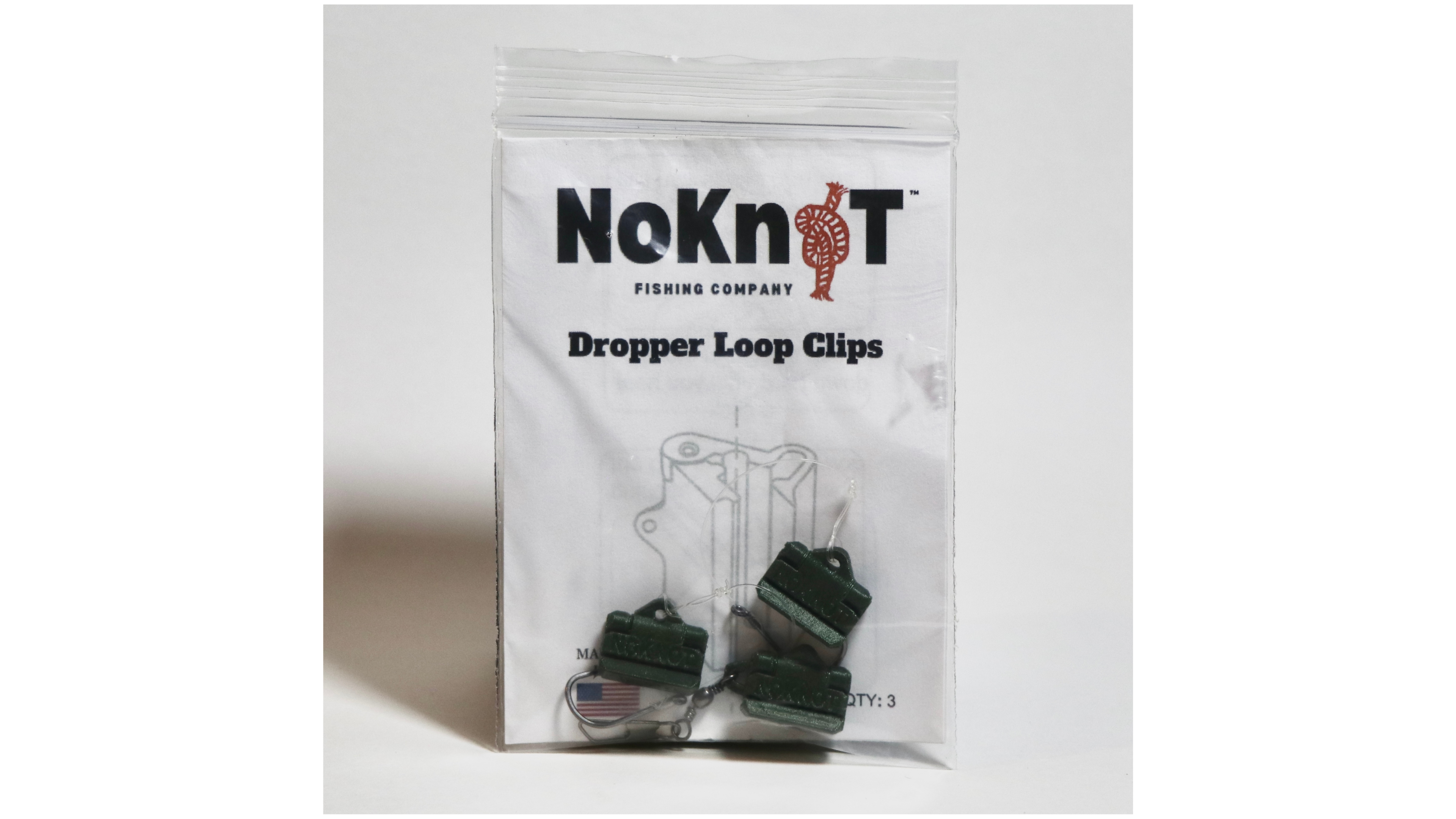 NoKnot Dropper Loop Clips