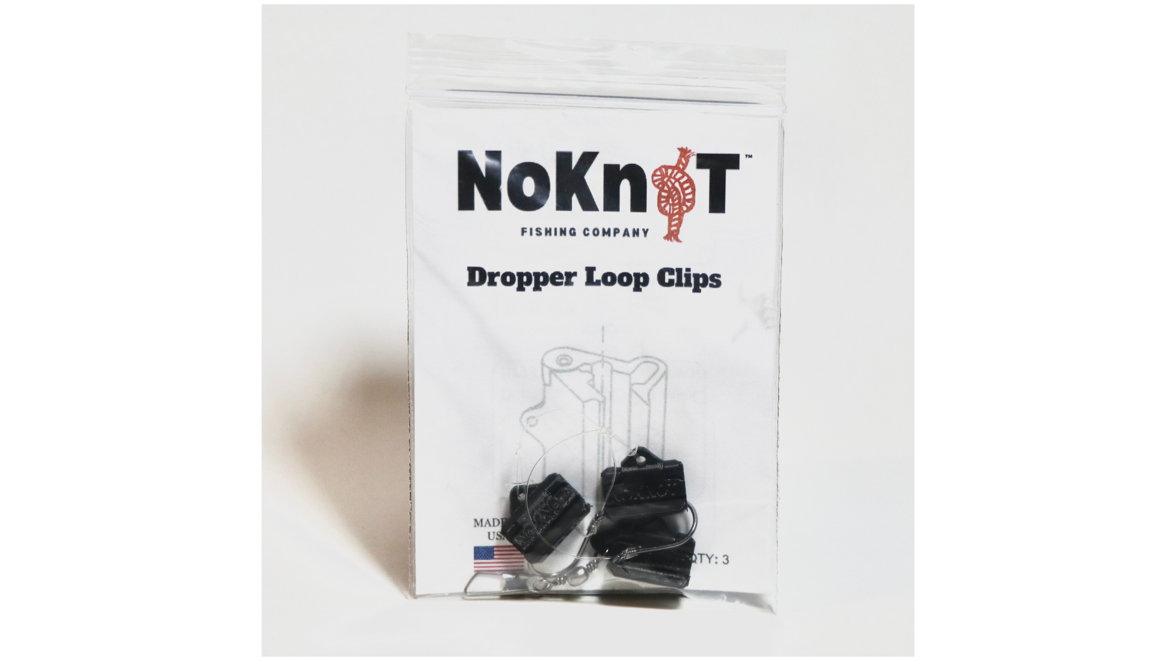 NoKnot Dropper Loop Clips