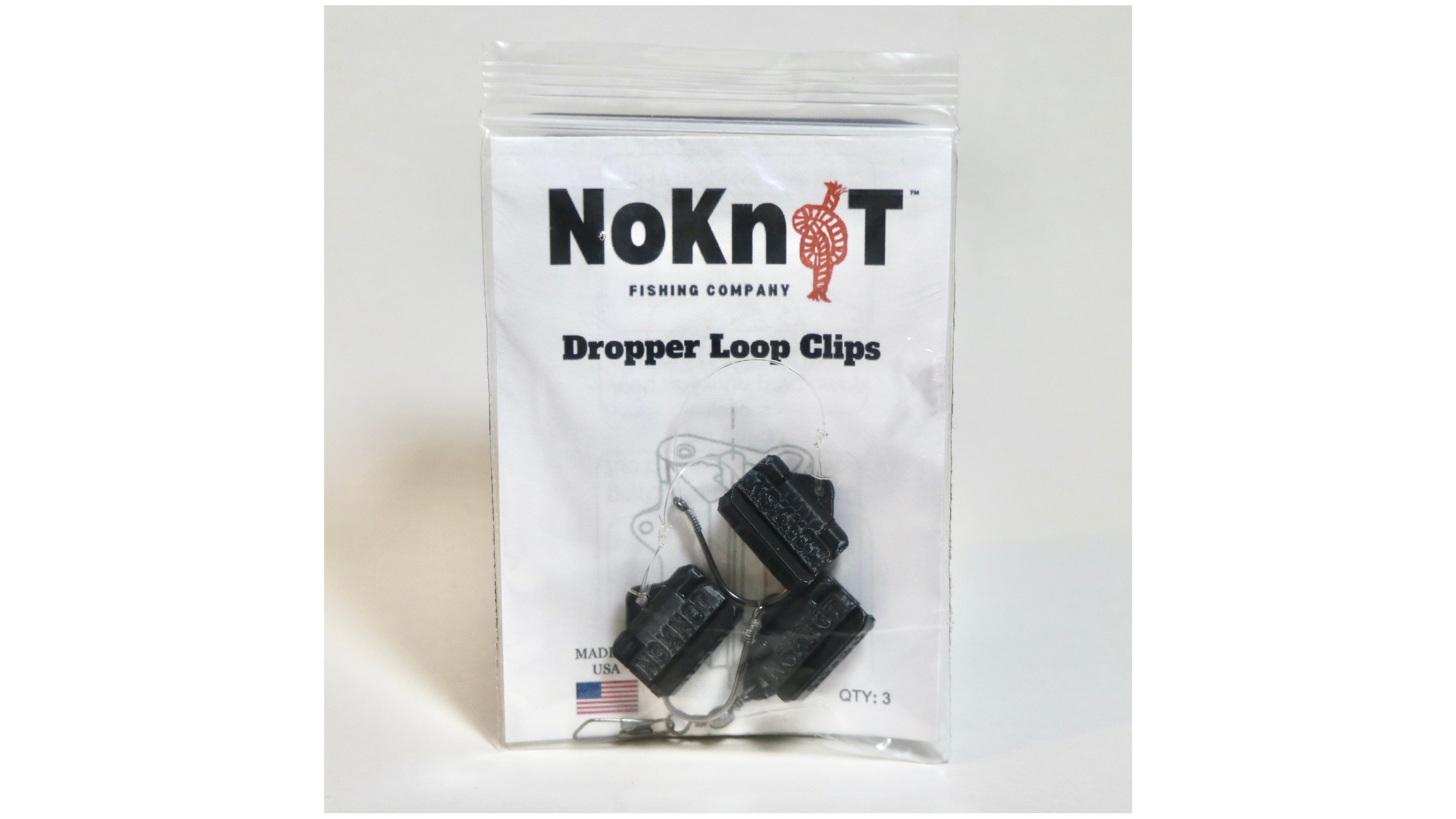 NoKnot Dropper Loop Clips